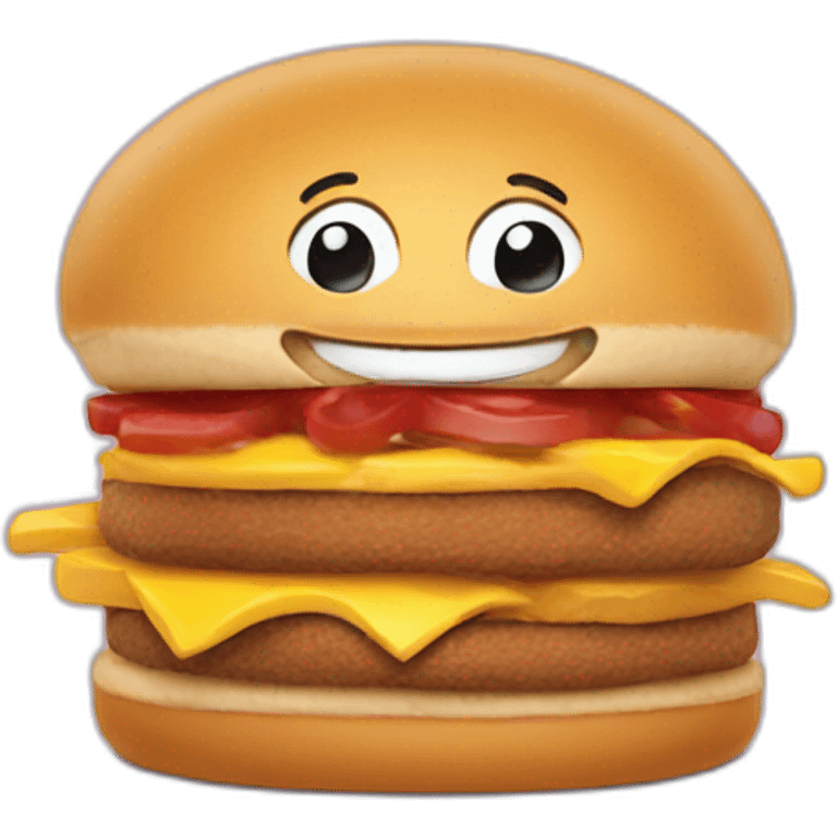 Happy meal emoji