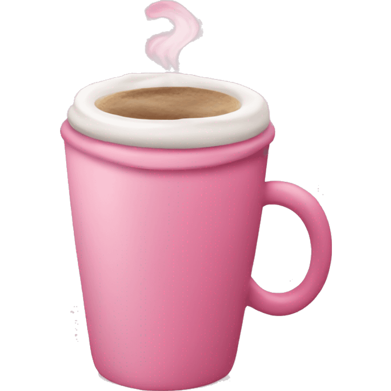 pink coffee emoji