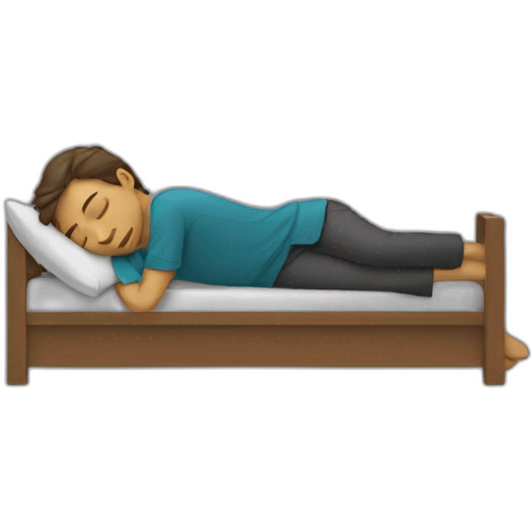 Sleeping student emoji