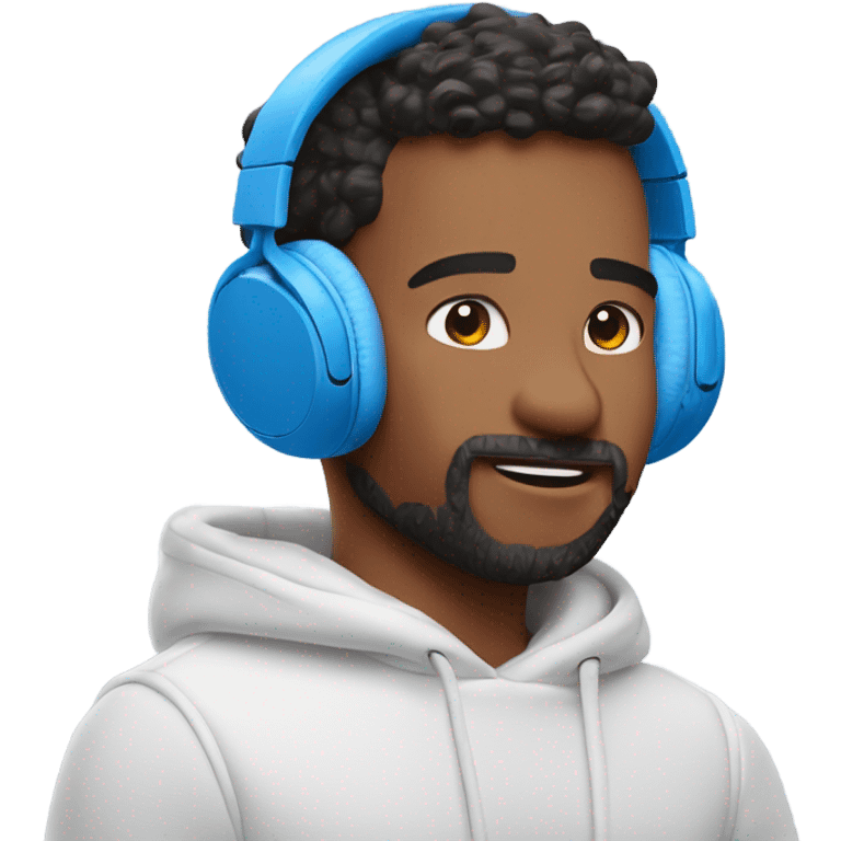 Apple Airpods Max blau emoji