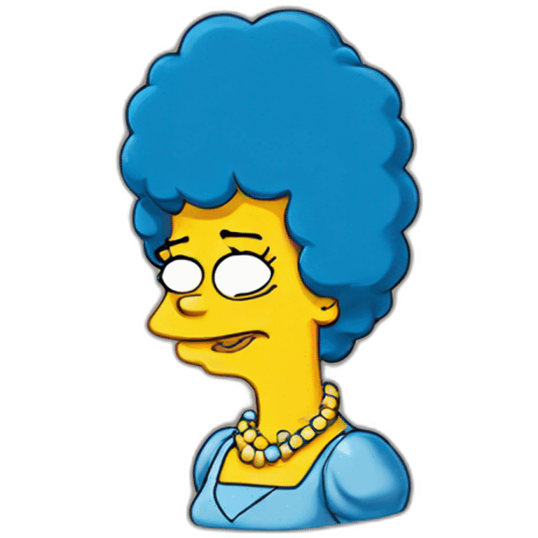 Marge simpson emoji