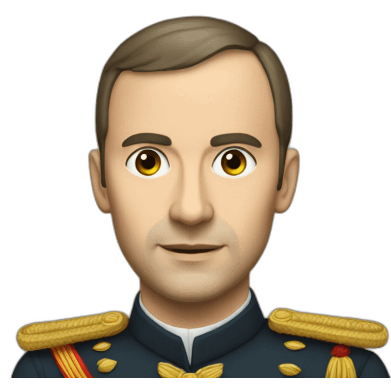 stepan bandera in uniforum emoji