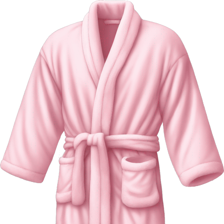 Light pink luxury bath robe emoji