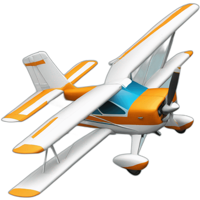 cessna modelo 206 colorido emoji