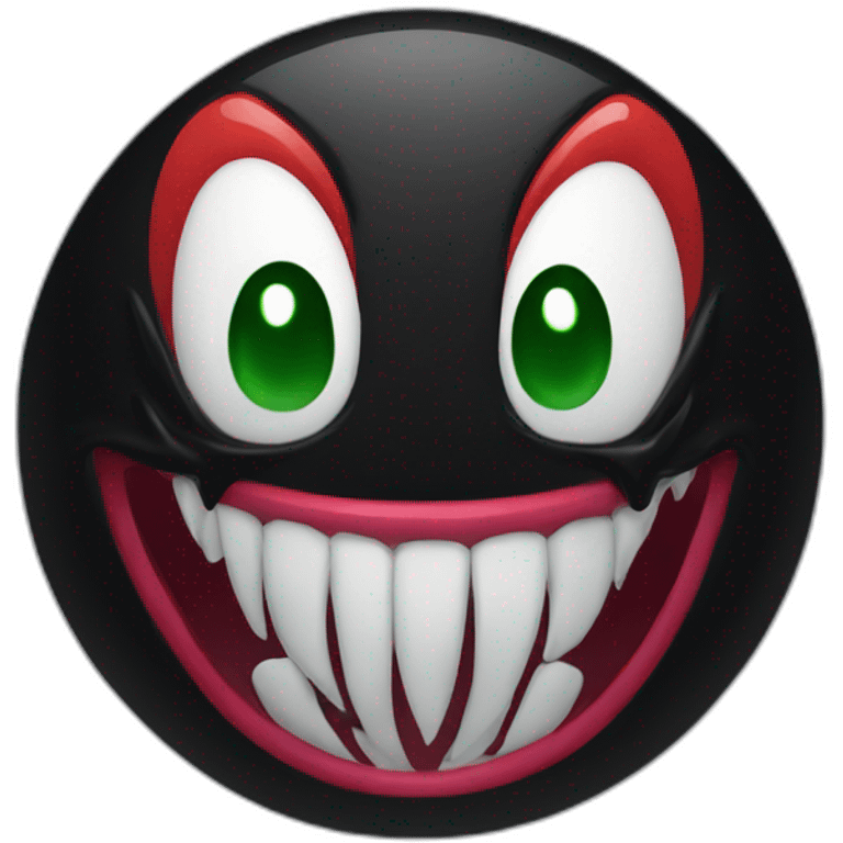 venom circle head  emoji