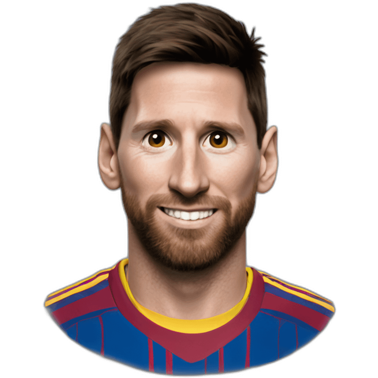 que mira bobo face messi emoji