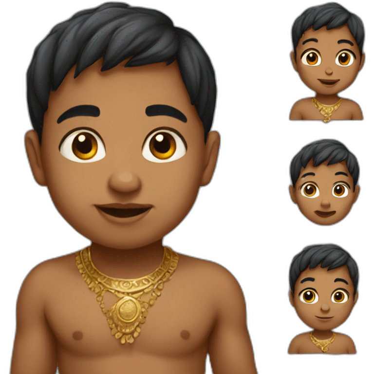 Indian baby boy emoji