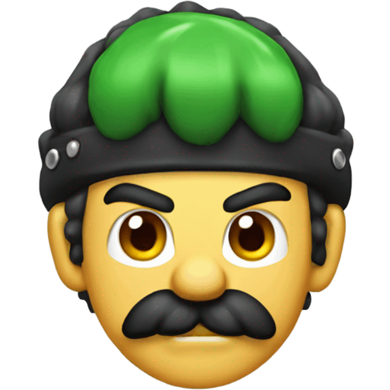 Punk Mario  emoji