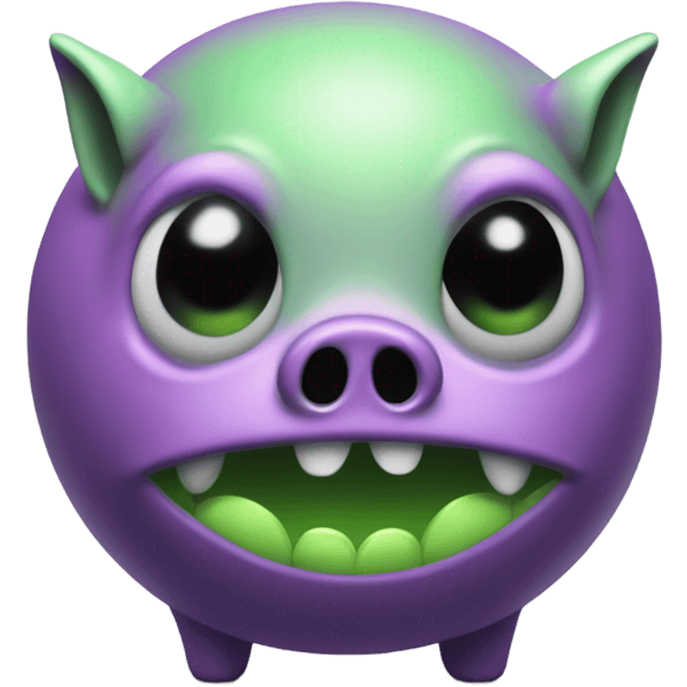 alien piggy bank emoji