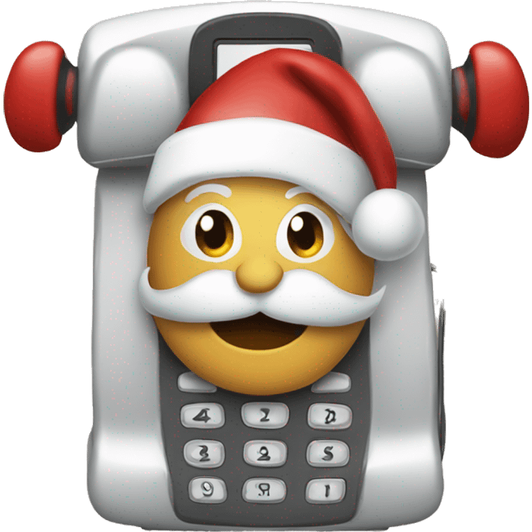 Christmas phone  emoji