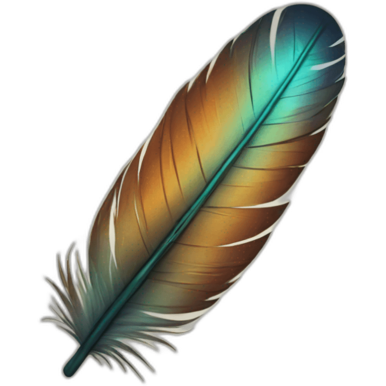 Feather emoji