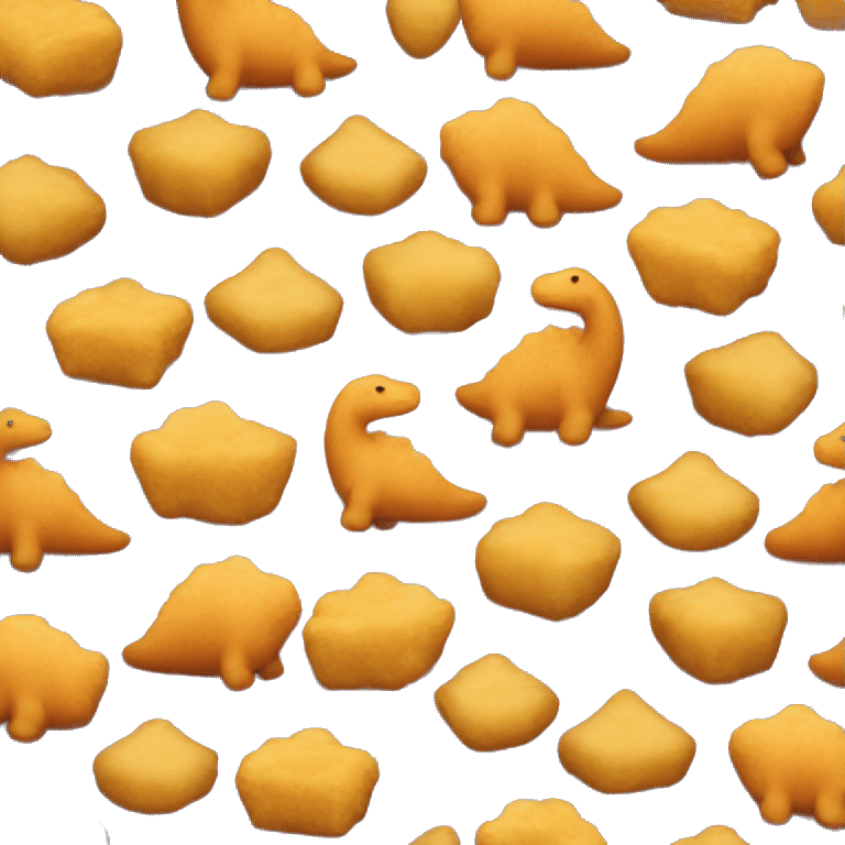 dino nuggets emoji