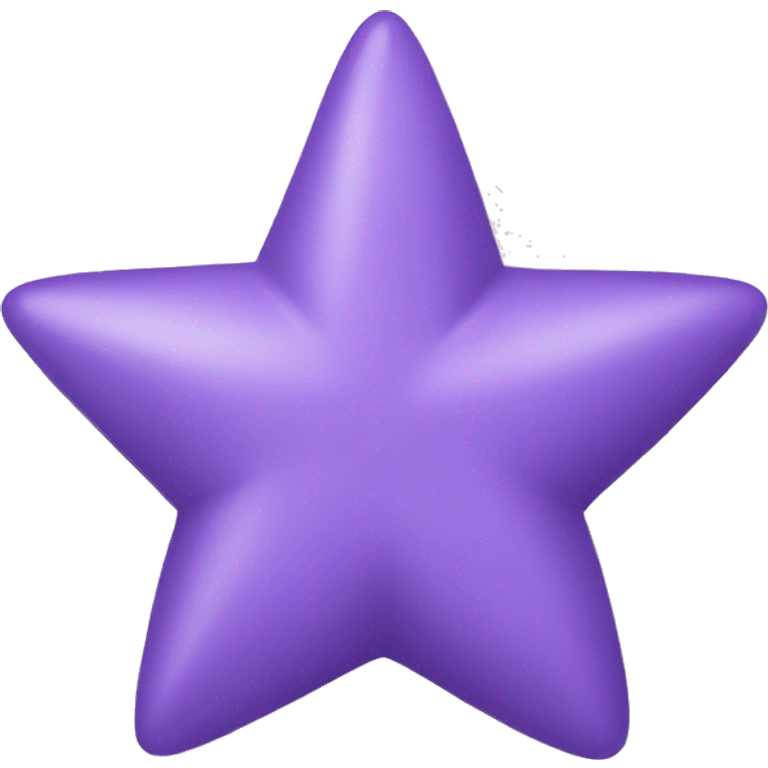 lavender purple star  emoji