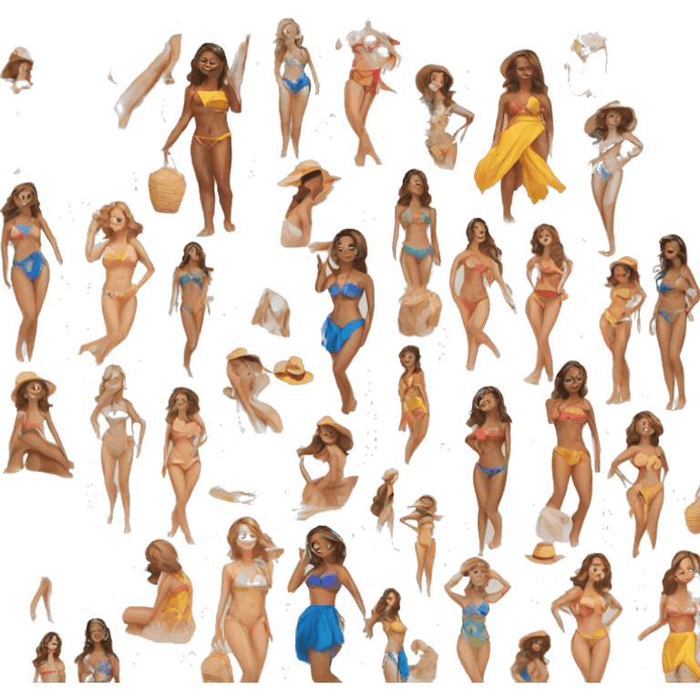 beach women emoji