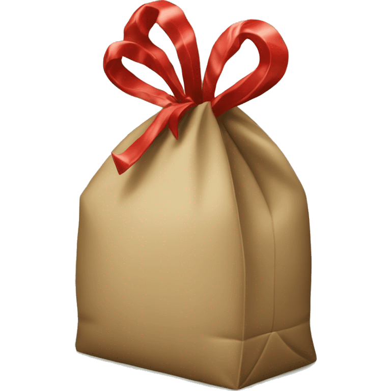 Christmas bag emoji