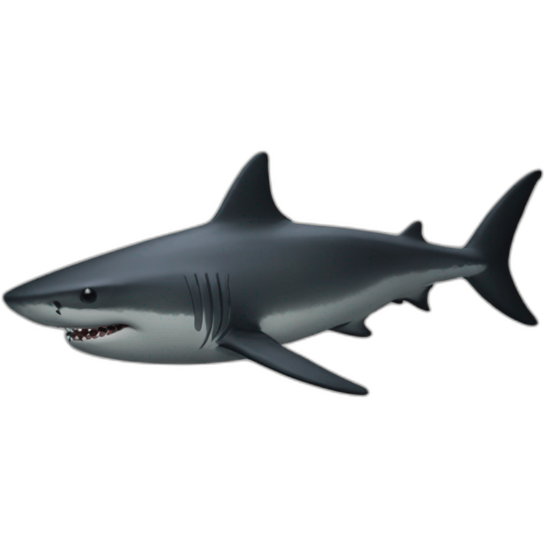 Black shark emoji