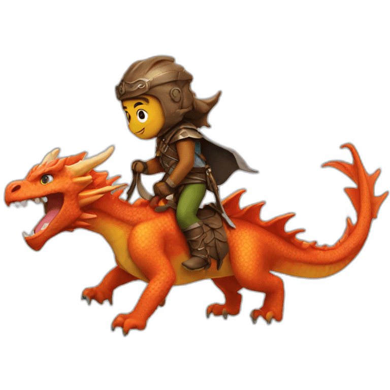 dragon rider emoji