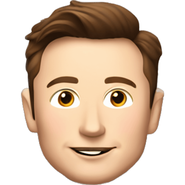 Elon musk on top of a rocket ship  emoji