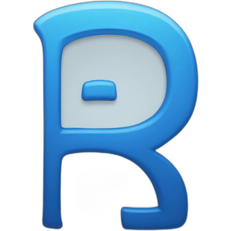 blue-unique-letter-r emoji