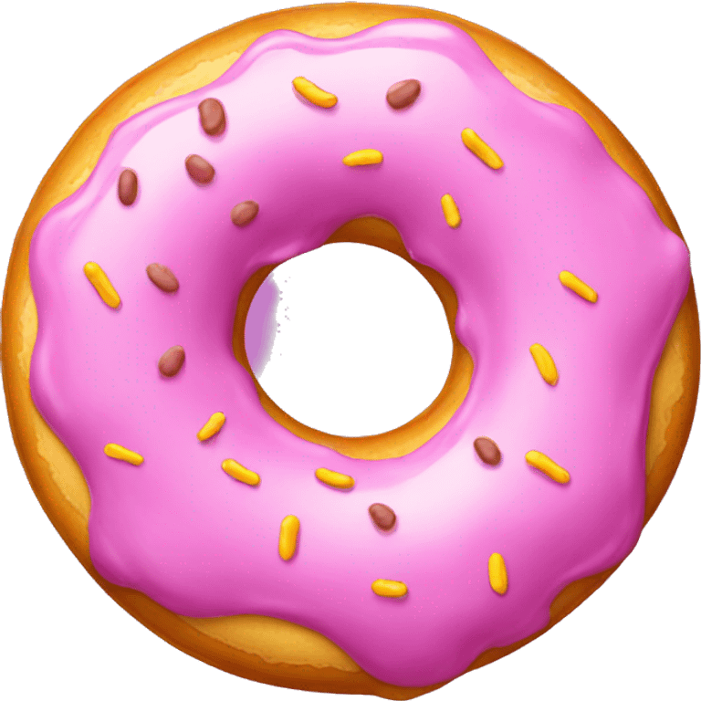 donut with yellow glaze emoji