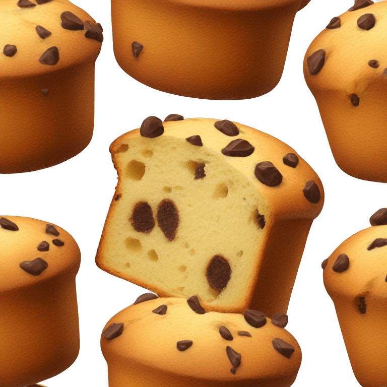 italian chocolate chip panettone emoji