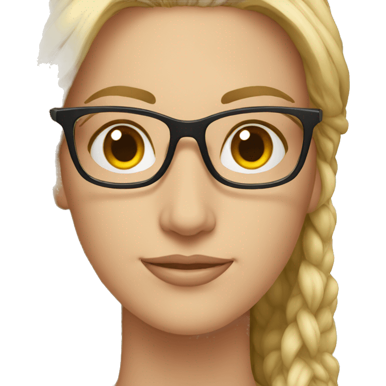 teacher glasses emoji