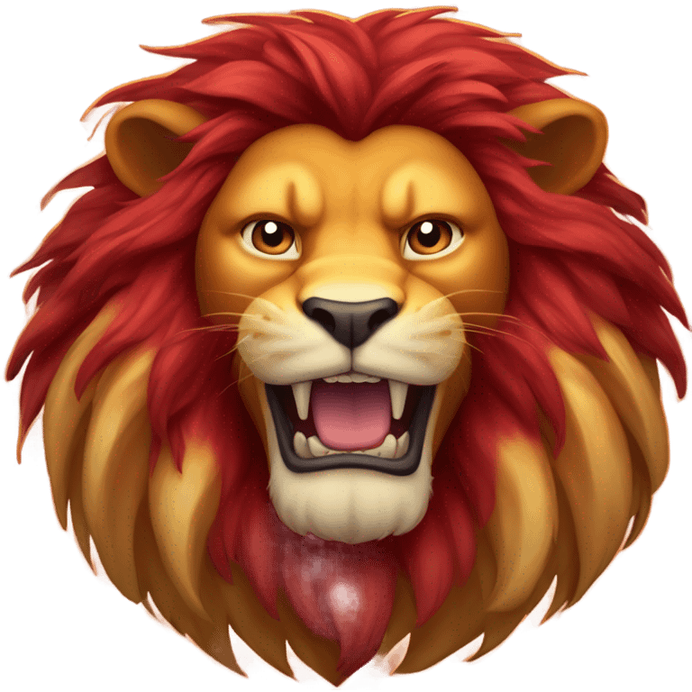 red lion emoji