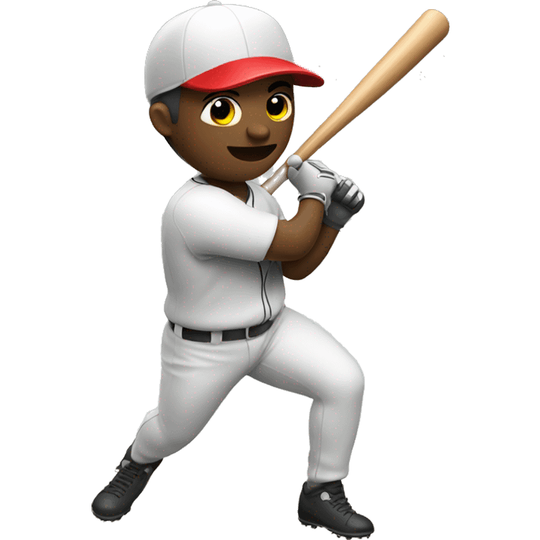 Gay man playing baseball emoji