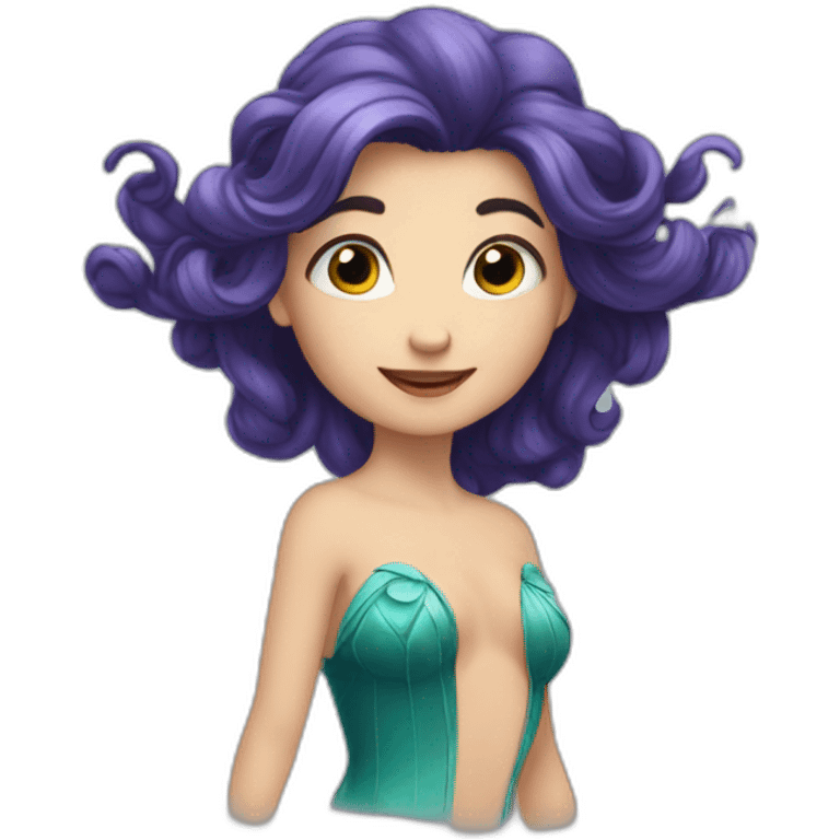 Arie la petite sirène emoji