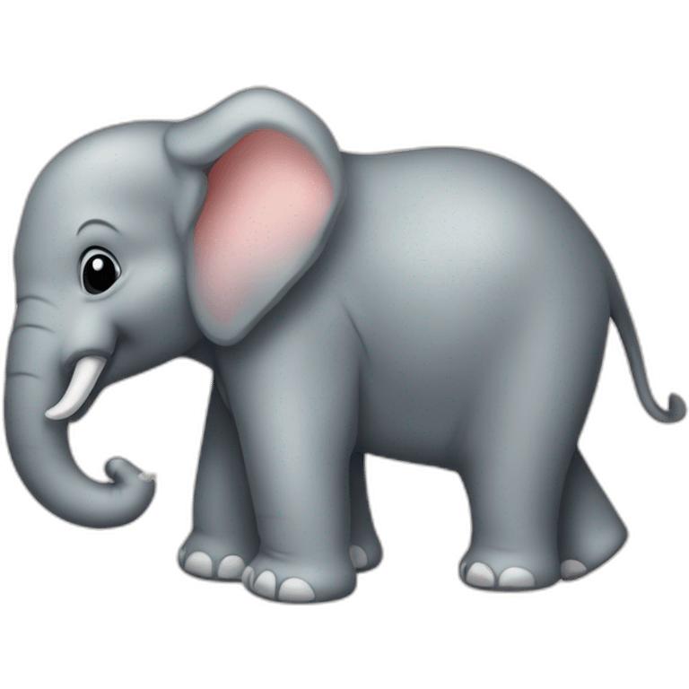 Éléphant sur canapé emoji