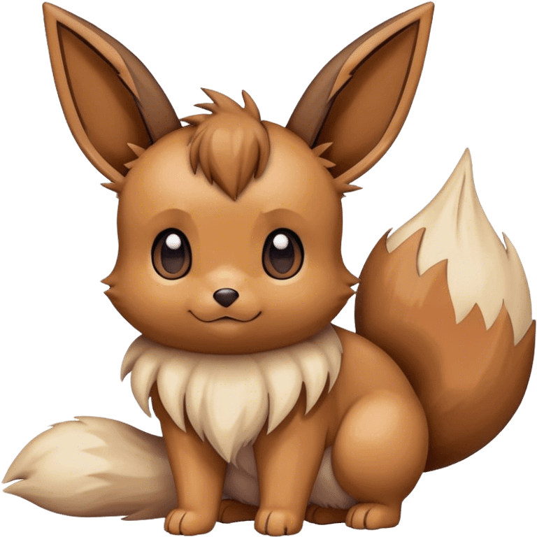 Eevee from pokemon  emoji