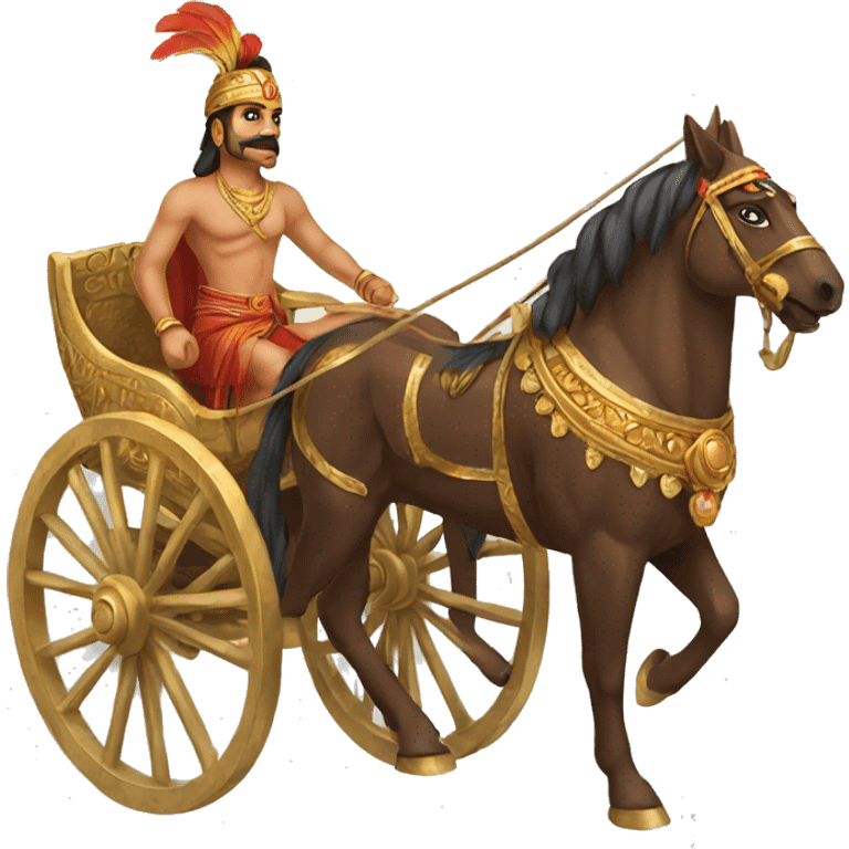 Indian chariot emoji