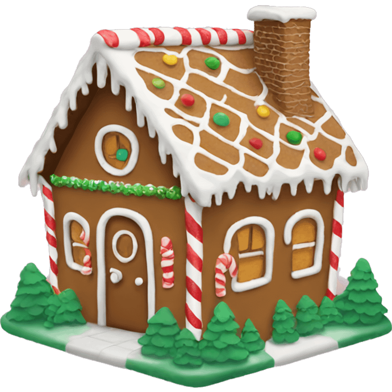 Gingerbread house  emoji