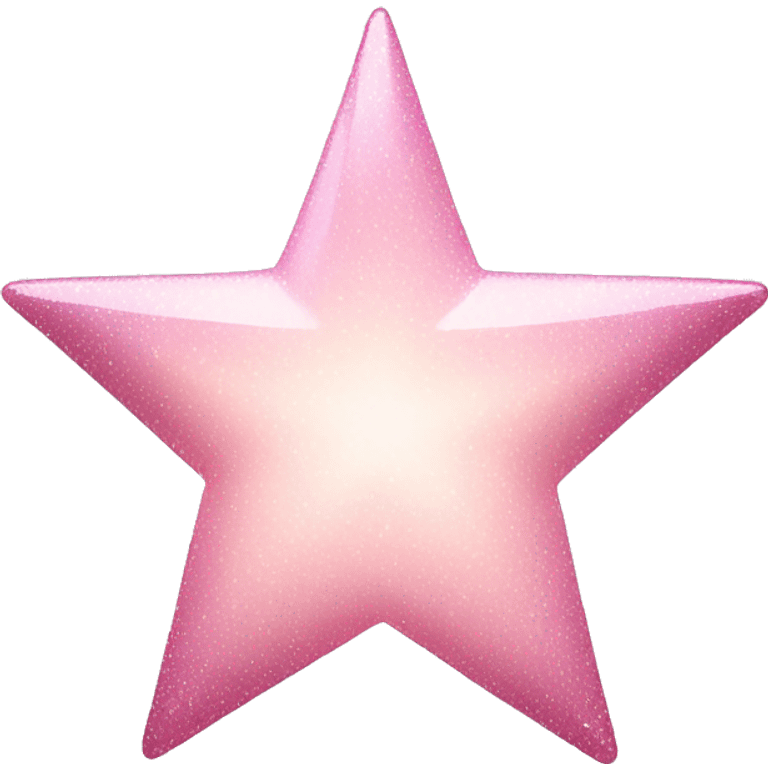 pale pink star sparkle emoji