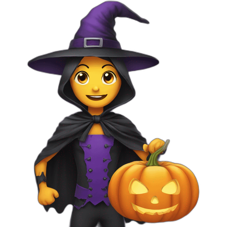 Citrouille Halloween emoji