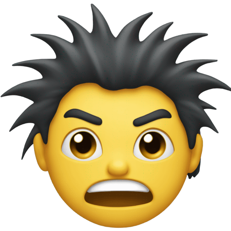 person headbanging emoji