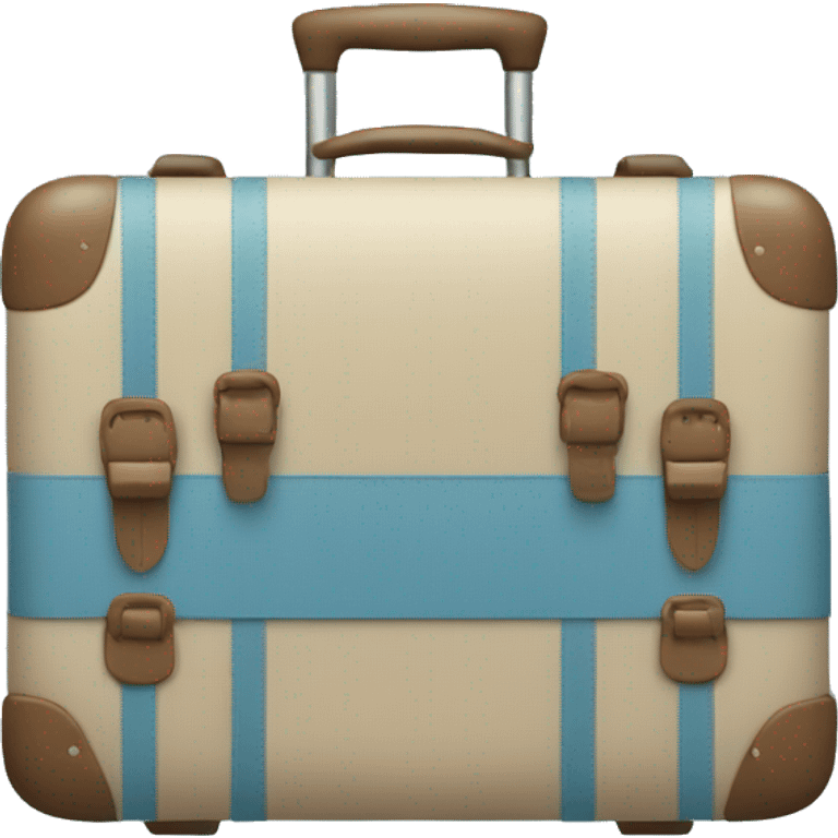 blue luggage emoji