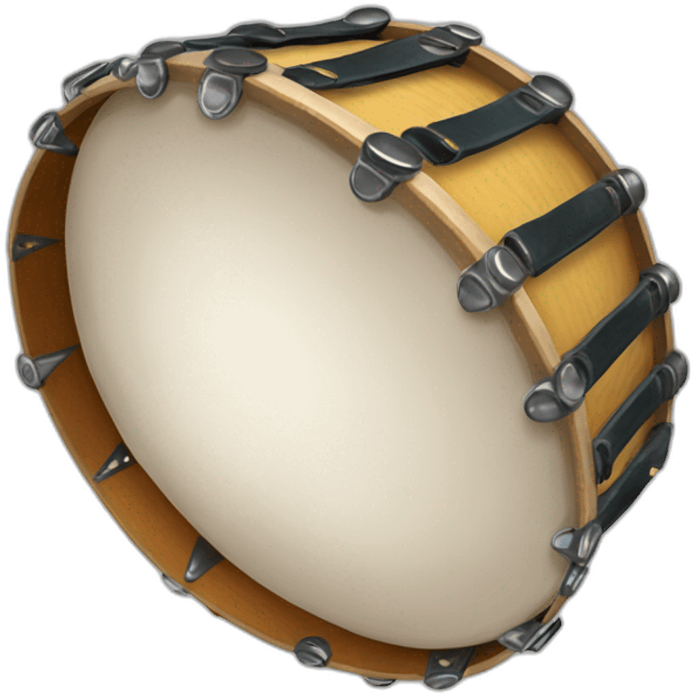 Arabian tambourine with metal jingles emoji