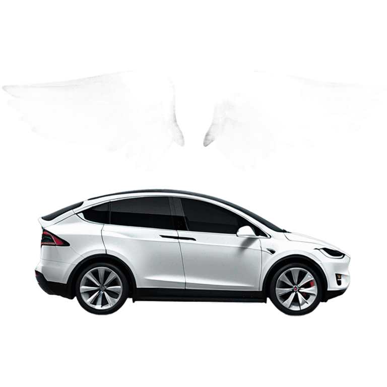 Tesla model x emoji