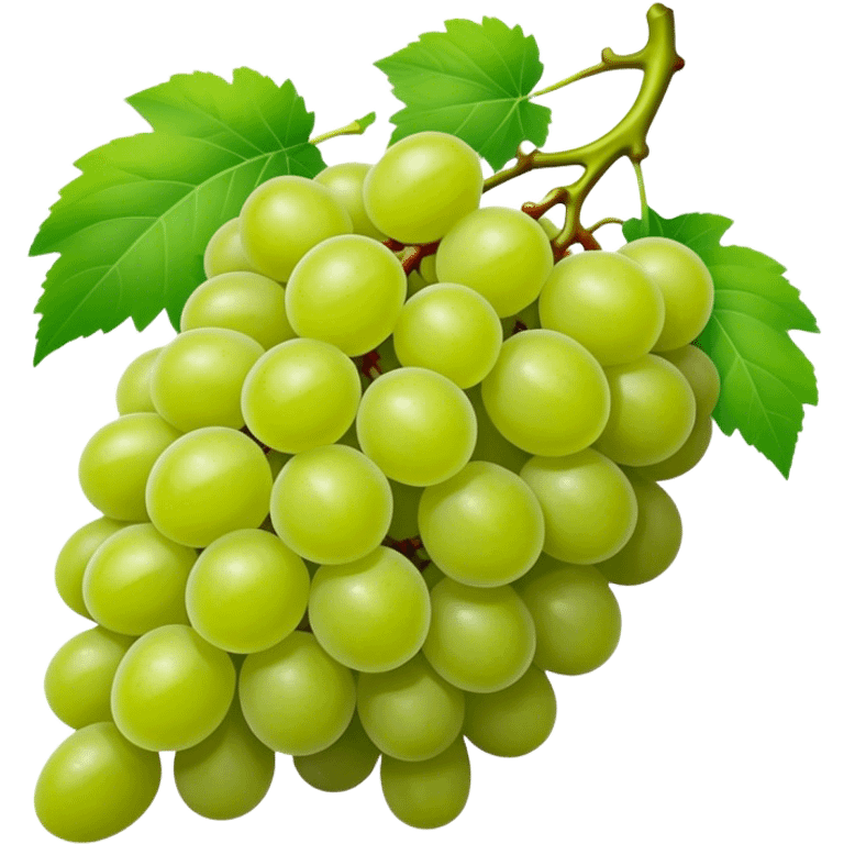 matcha colored grapes emoji