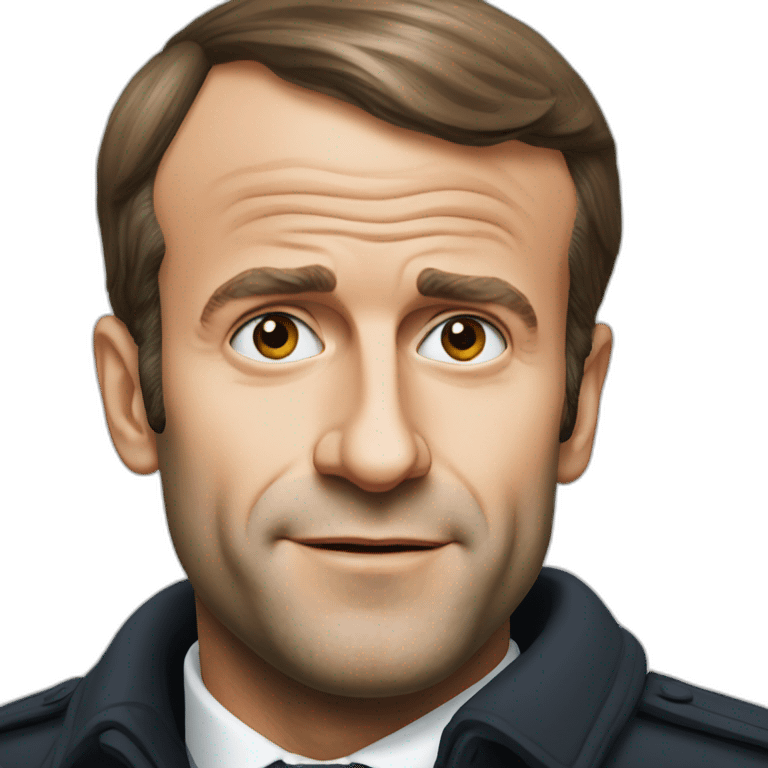 Emmanuel Macron emoji