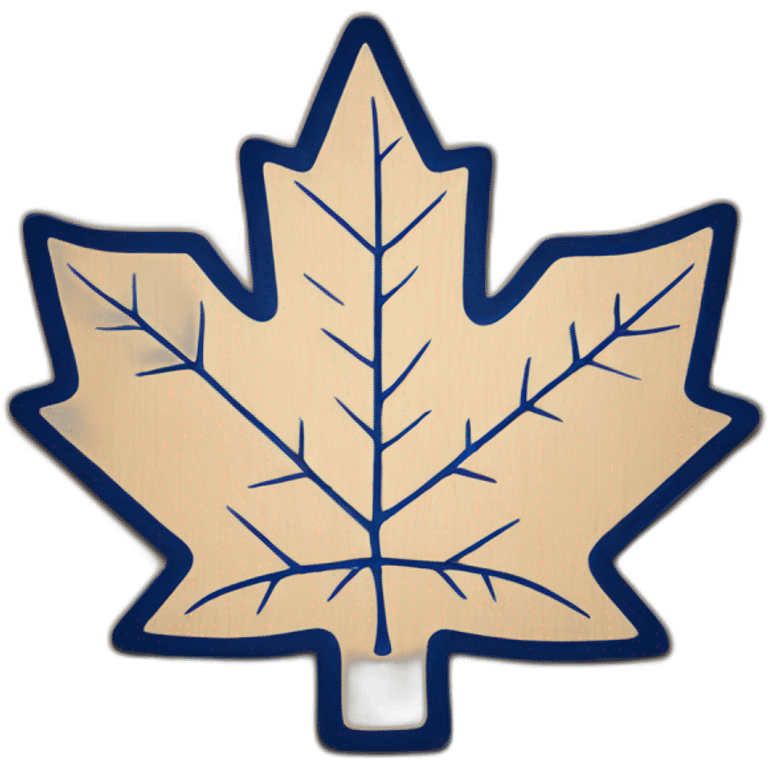 toronto maple leafs logo emoji