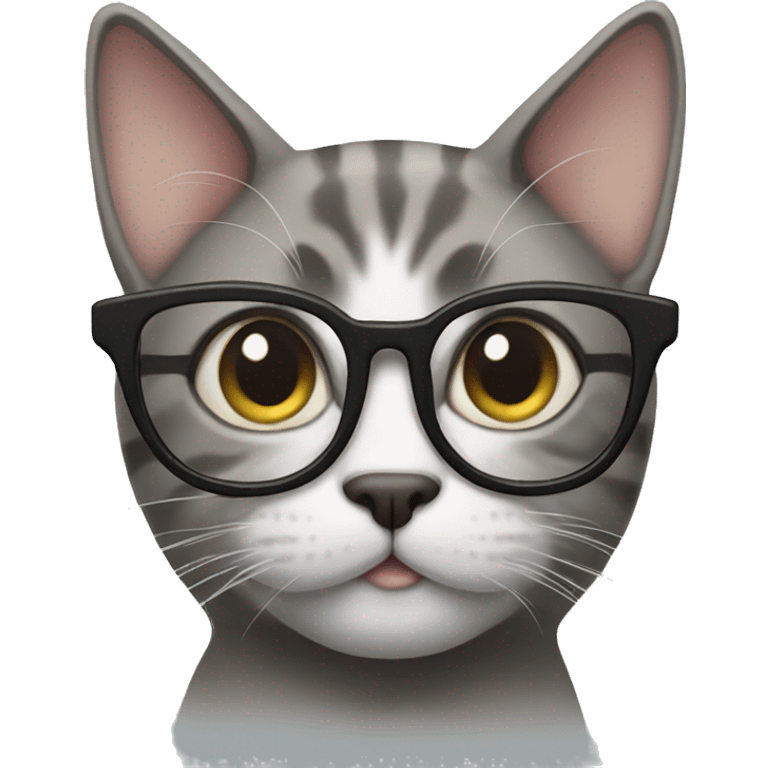 cat with glasses emoji