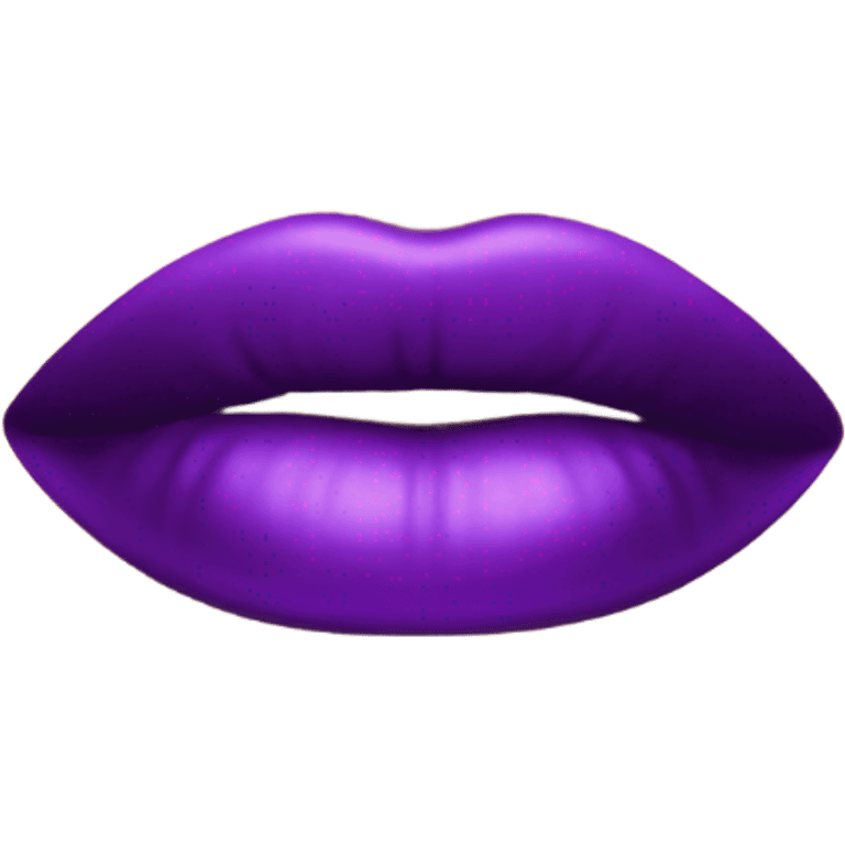 Purple Lipstick  emoji