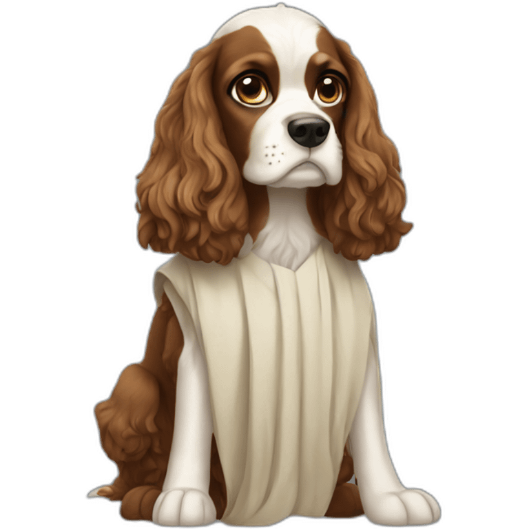 spaniel jedi emoji