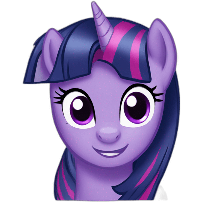 Twilight sparkle emoji