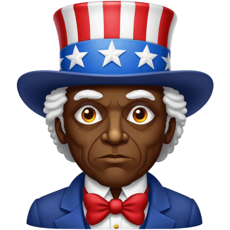 Black Uncle Sam emoji