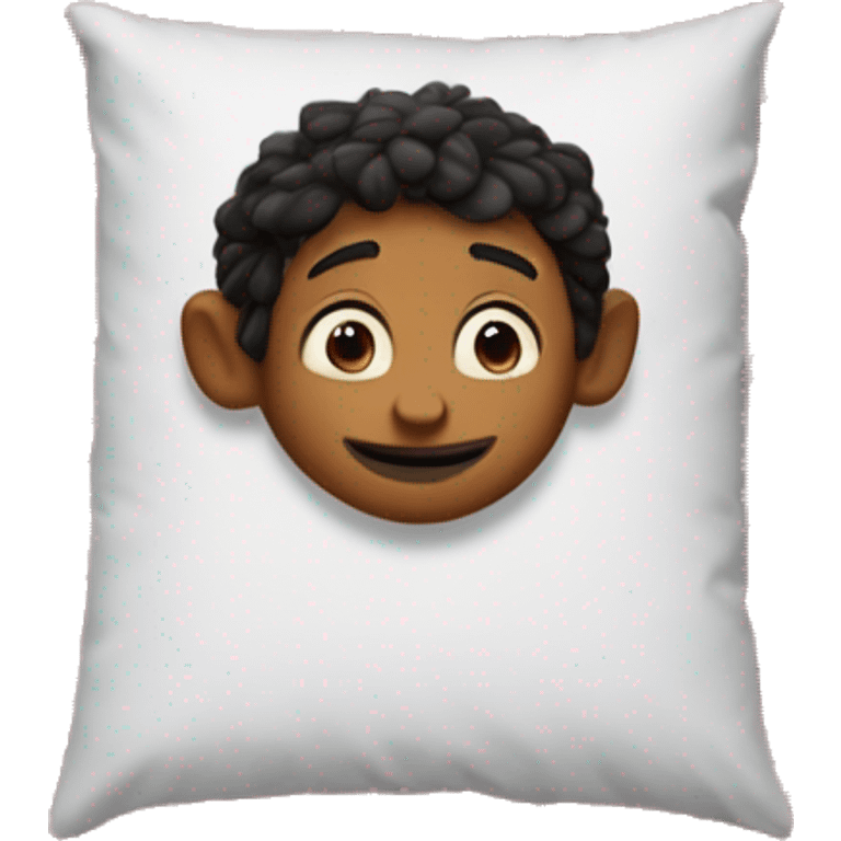 Remie from ratatouille on a rose coved bed emoji