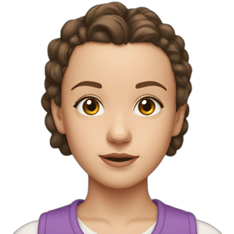 Millie Bobby Brown emoji