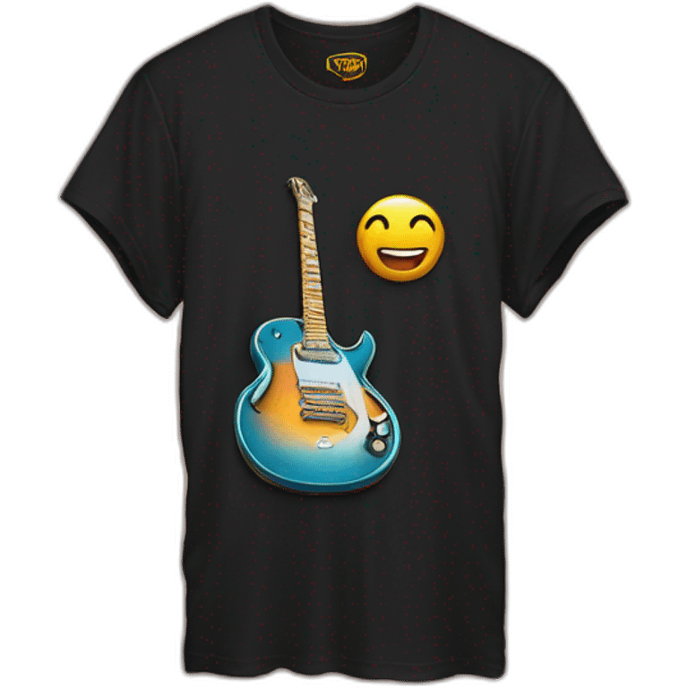 T-shirt hard rock cafe emoji